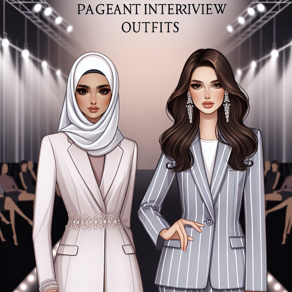 Dressing for Success: Top Trends in Pageant Interview Outfits