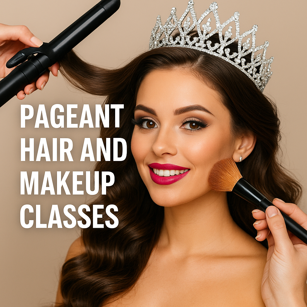 pageant hair and makeup classes​